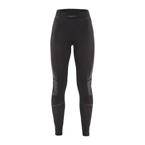 Craft Legginsy termoaktywne damskie Craft Active Intensity szary/różowy