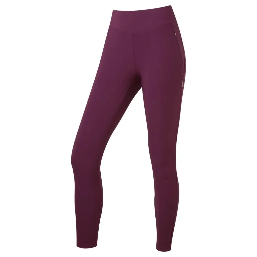 Montane Spodnie elastyczne damskie Montane Ineo Regular Saskatoon berry