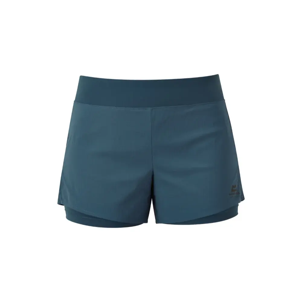 Mountain Equipment Szorty elastyczne damskie Mountain Equipment Dynamo Twin Short Majolica blue
