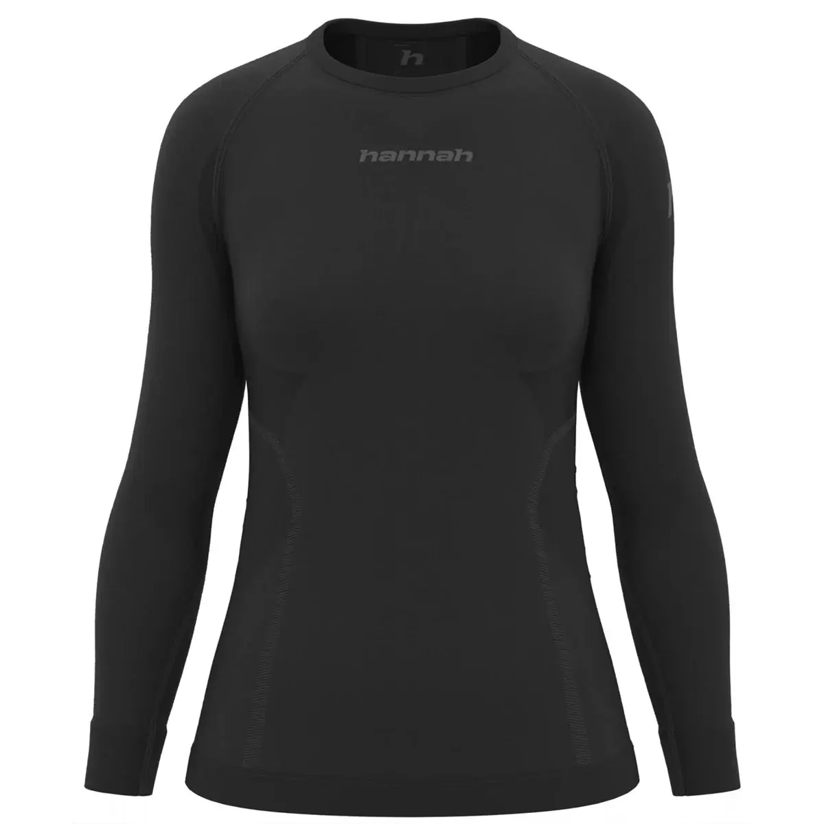 Koszulka termoaktywna damska Hannah Active TS L/S W anthracite