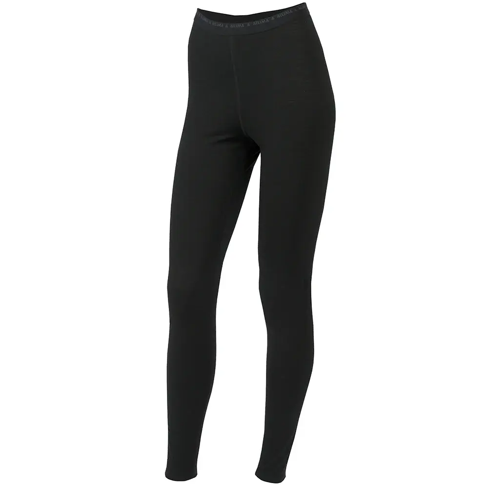 Aclima Legginsy termoaktywne damskie Aclima LightWool Longs Woman jet black
