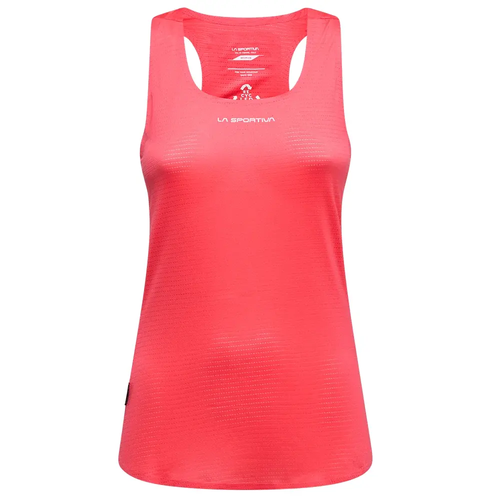 Top damski La Sportiva PURE Tank hibiscus/white
