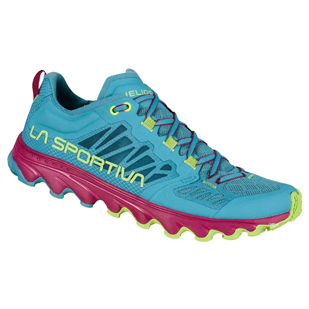 La Sportiva Buty trailowe damskie La Sportiva Helios III Woman Topaz/Red Plum