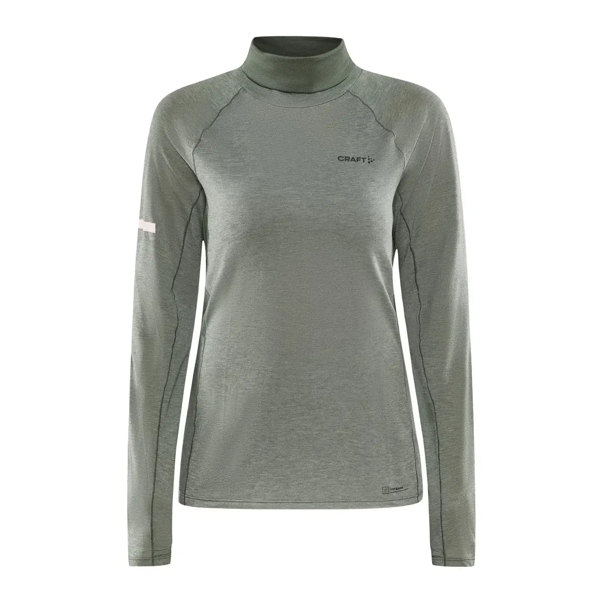 Koszulka damska Craft ADV SubZ Wool LS zielony