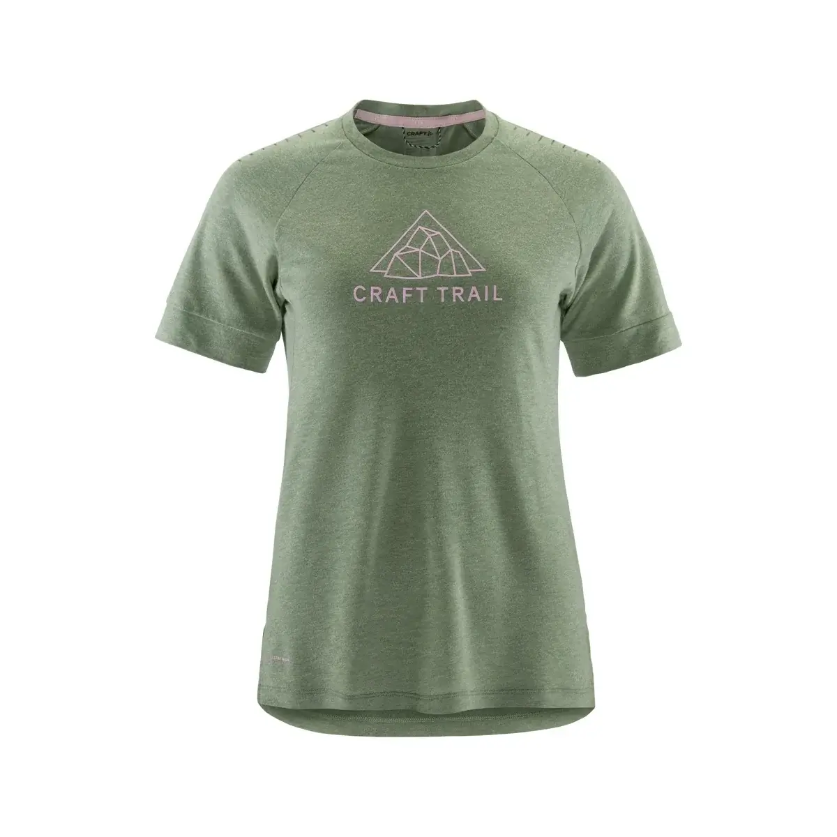Koszulka damska Craft ADV Trail Wool SS zielony