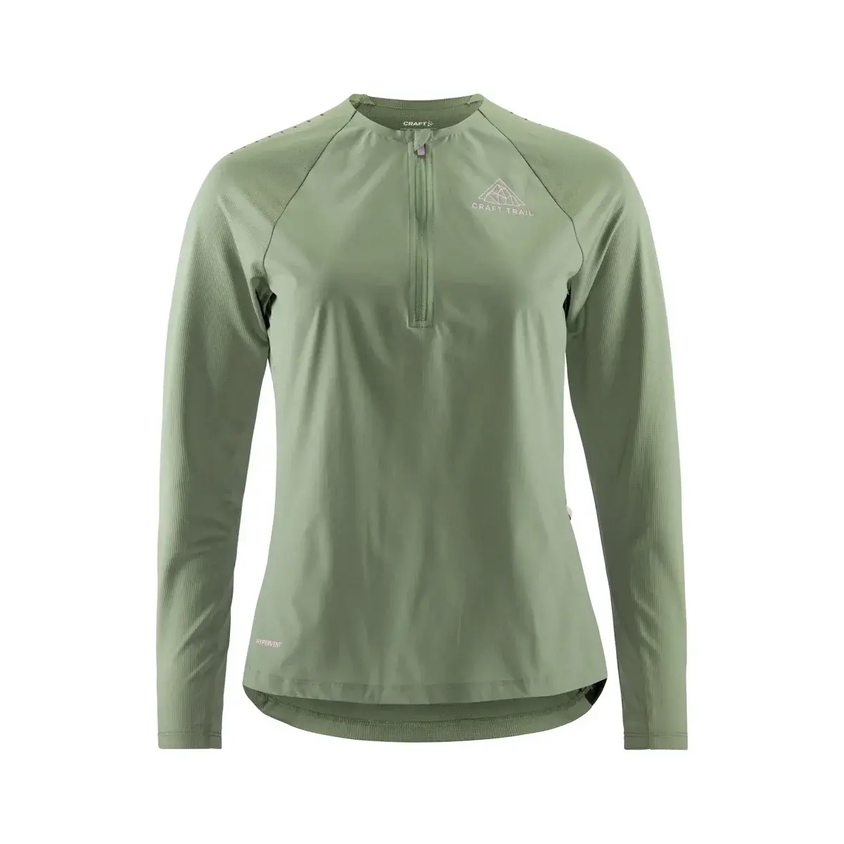 Koszulka damska Craft PRO Trail Wind LS zielony