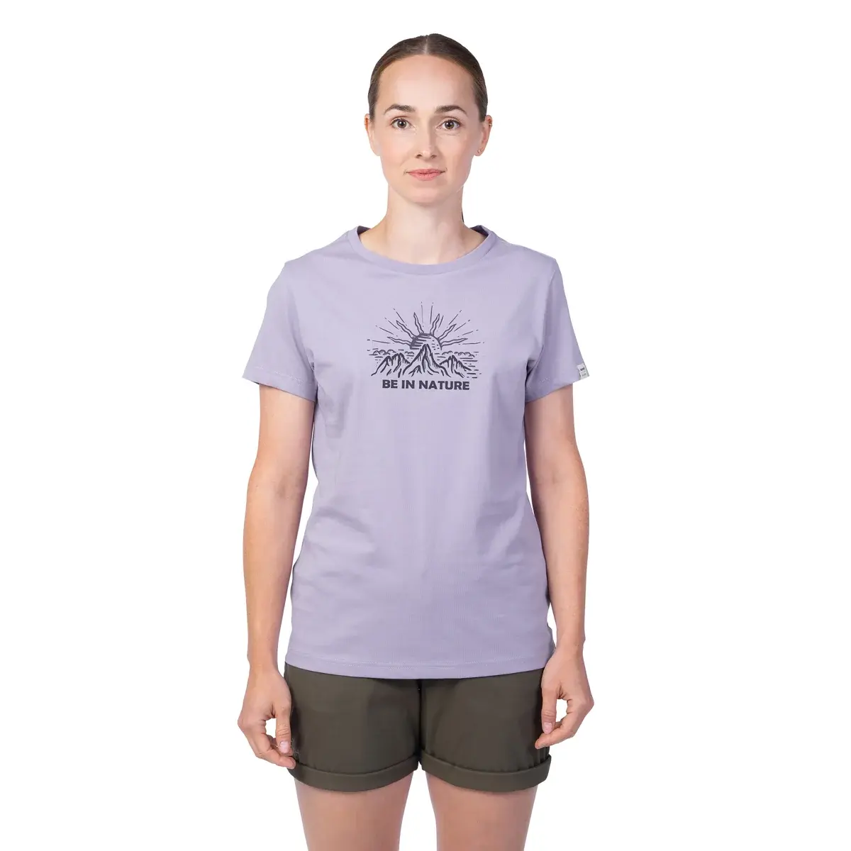 Koszulka damska Hannah Adria lavender aura
