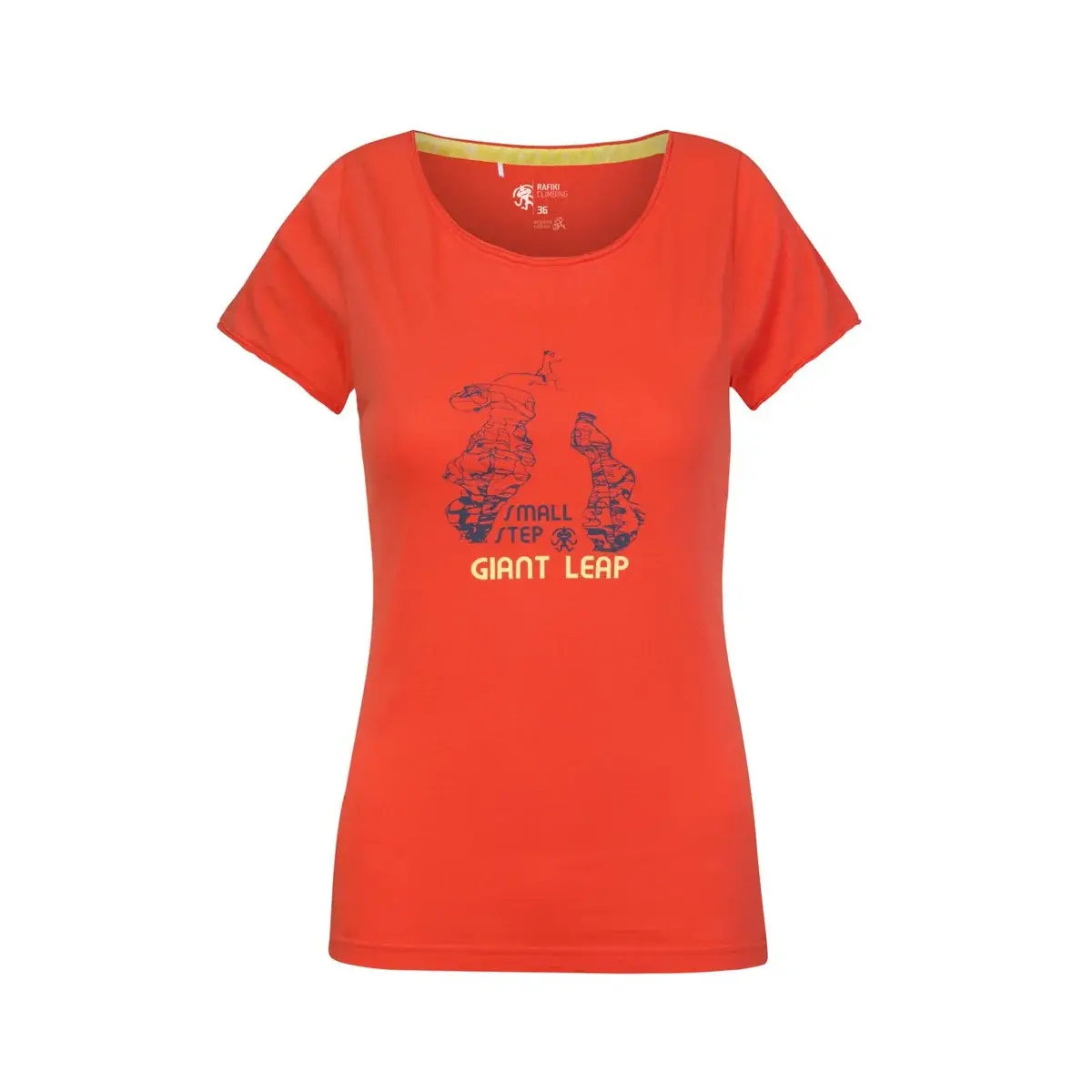 Koszulka damska Rafiki Jay hot coral