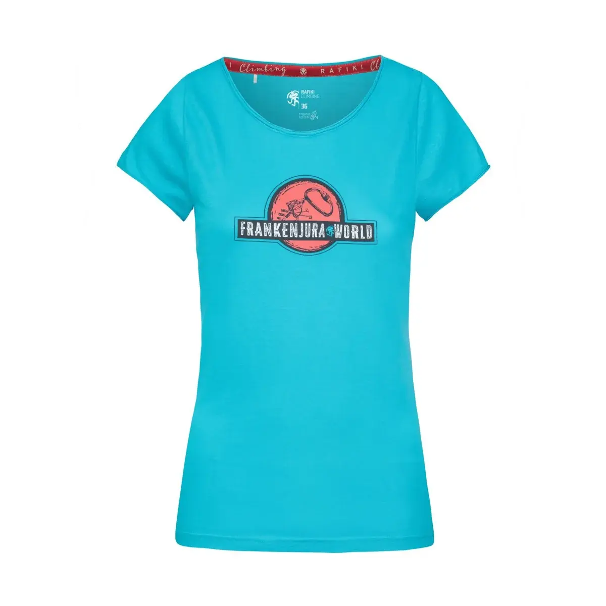 Koszulka damska Rafiki Jay peacock blue