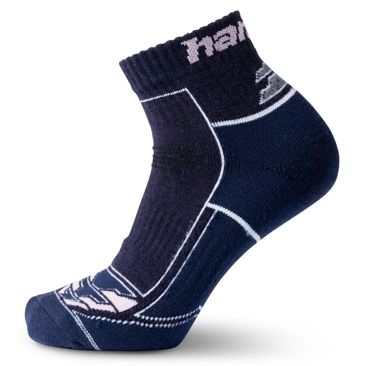 Hannah Skarpety turystyczne damskie Hannah Walk Lite W II dark blue/pink