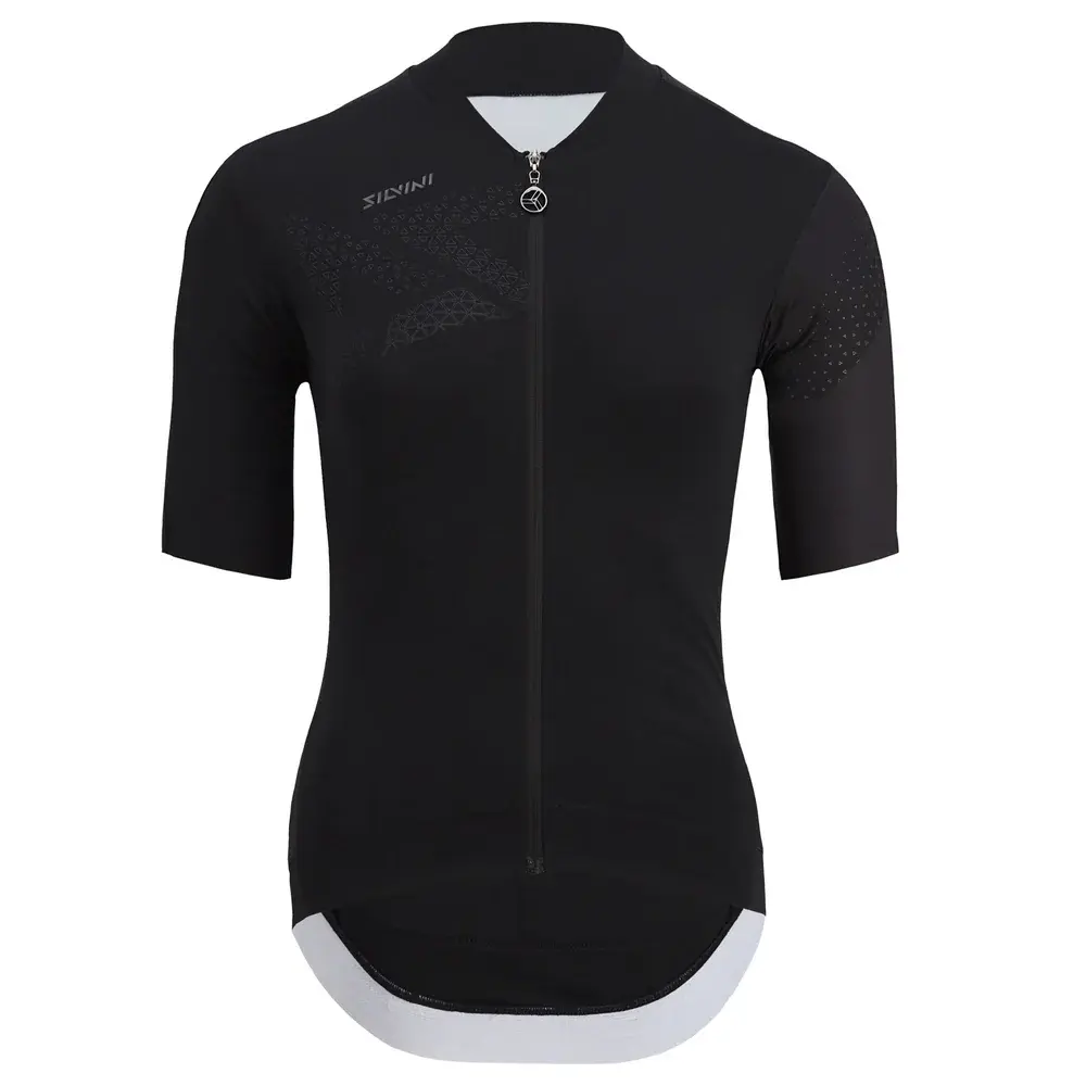 Silvini Koszulka rowerowa damska Silvini Rosalia Black charcoal