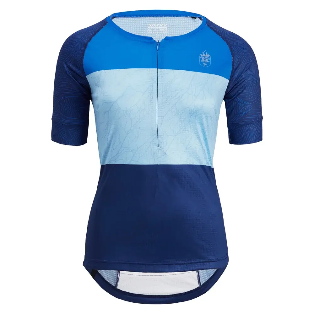 Koszulka rowerowa damska Silvini Stabina Navy blue