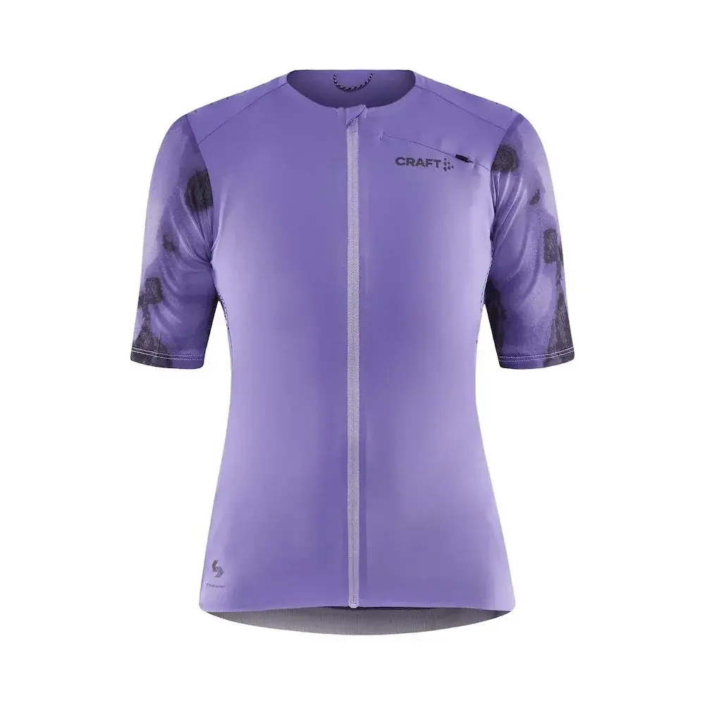 Craft Koszulka rowerowa damska Craft PRO Gravel fioletowy