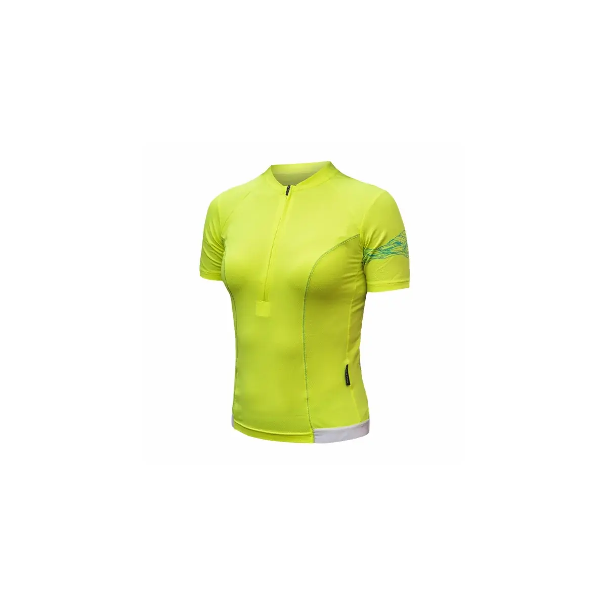 Koszulka sportowa damska Sensor Coolmax Entry neon yellow