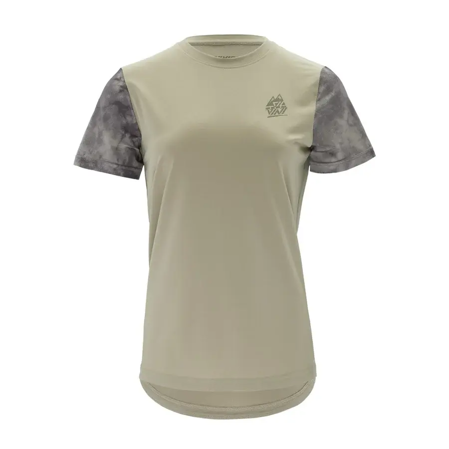 Silvini Koszulka sportowa damska Silvini Denna cream-brown