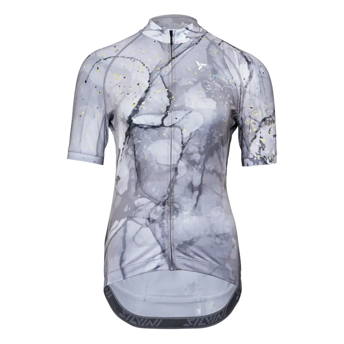 Silvini Koszulka sportowa damska Silvini WD2412 Calnia grey-black