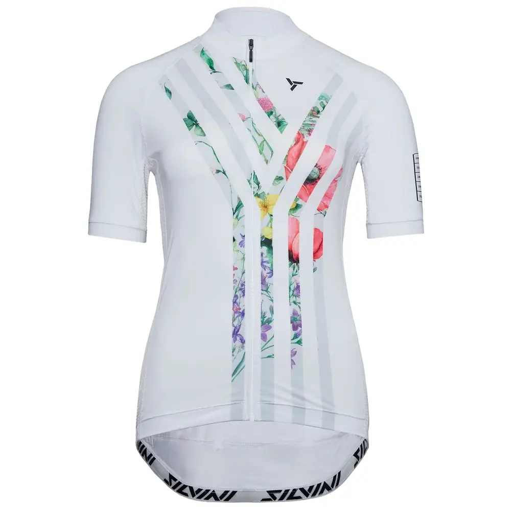 Silvini Koszulka sportowa damska Silvini WD2412 Calnia white-cloud