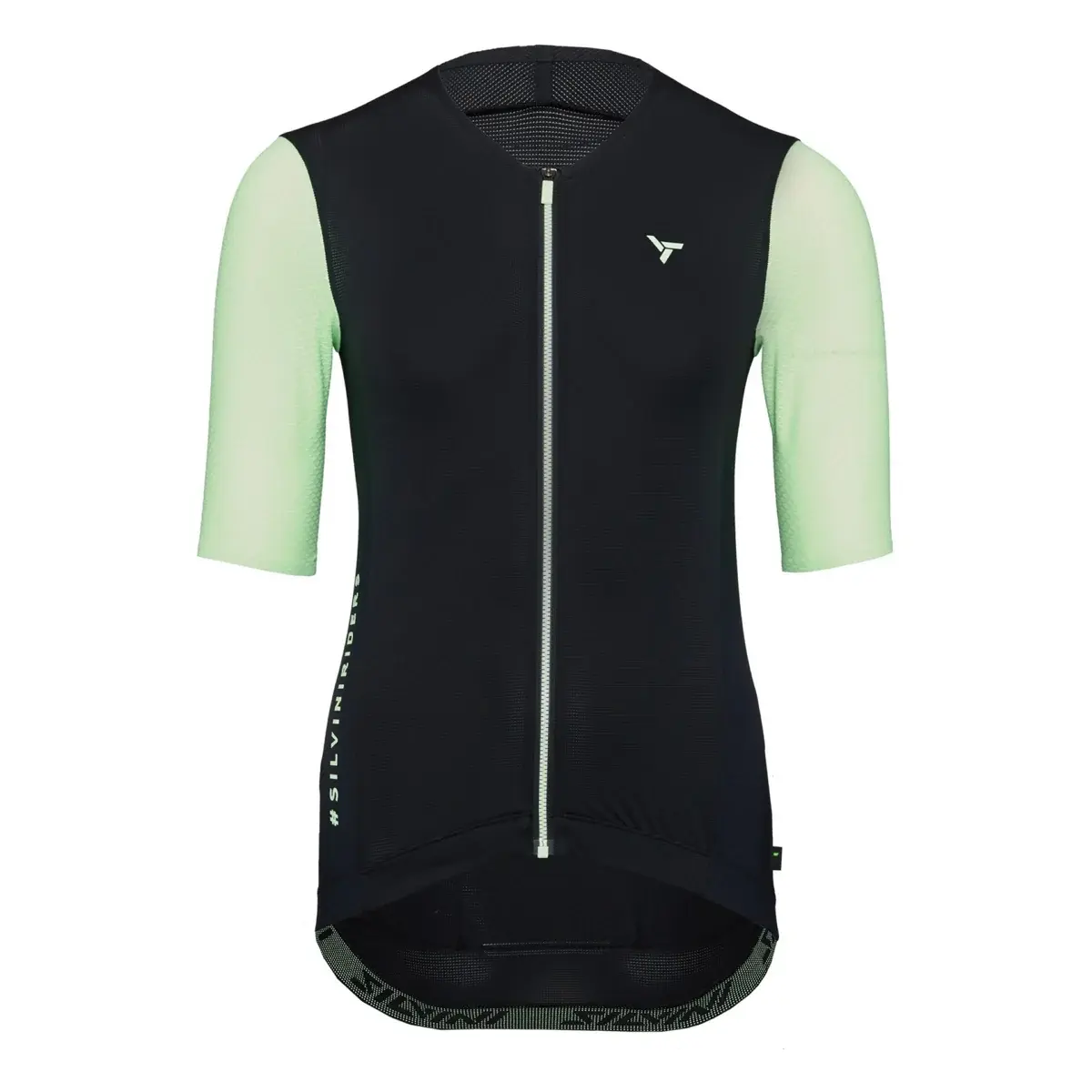 Silvini Koszulka sportowa damska Silvini WD2627 Auronza black-green