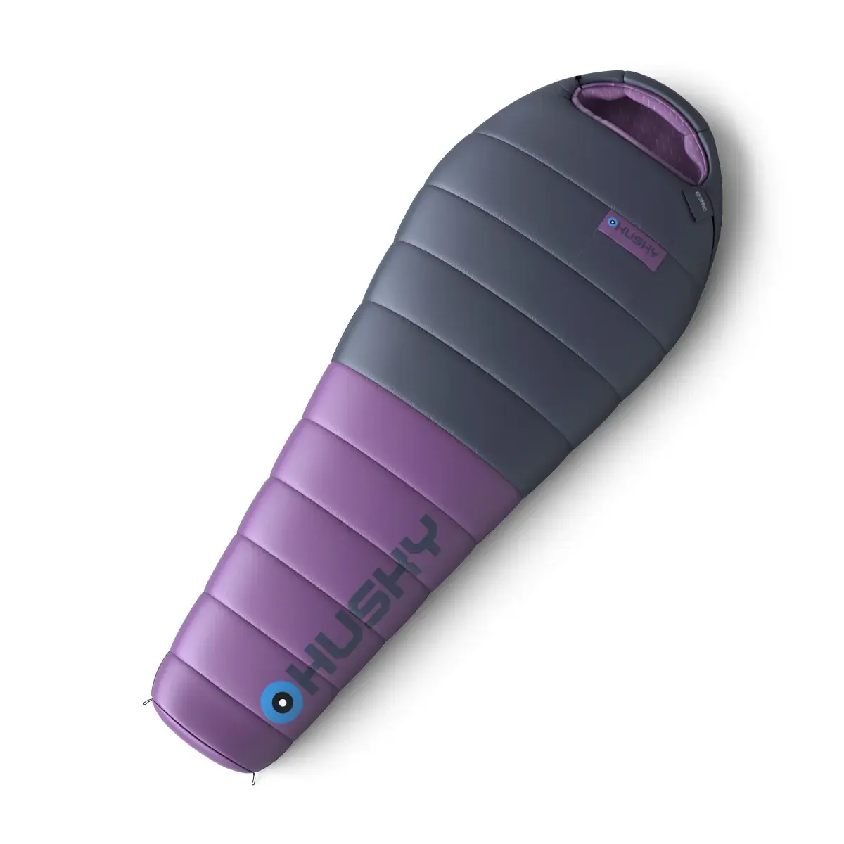 Husky Śpiwór puchowy damski Husky Drape Ladies blue/purple