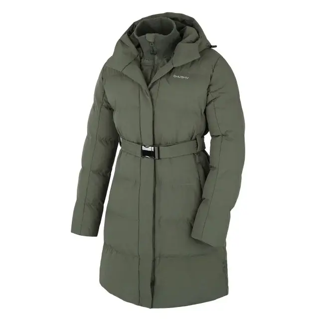 Husky Płaszcz ocieplany damski Husky Nernie L khaki