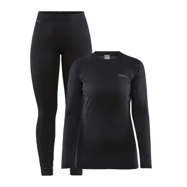 Craft Komplet termoaktywny damski Craft CORE Warm Baselayer czarny