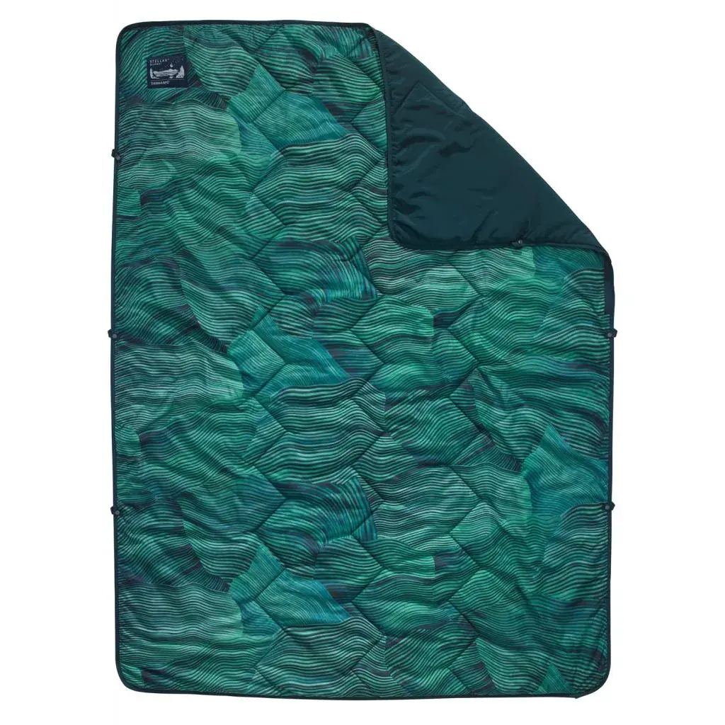 Therm-a-rest Koc Therm-a-rest Stellar Blanket GreenWave Print
