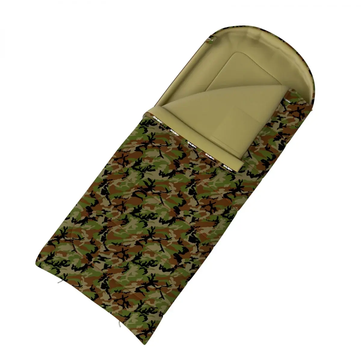 Husky Śpiwór kopertowy Husky Gizmo Army green