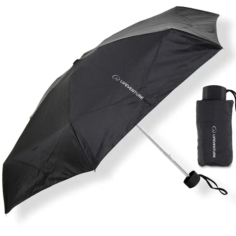 Lifeventure Parasol Lifeventure Trek Umbrella Small black