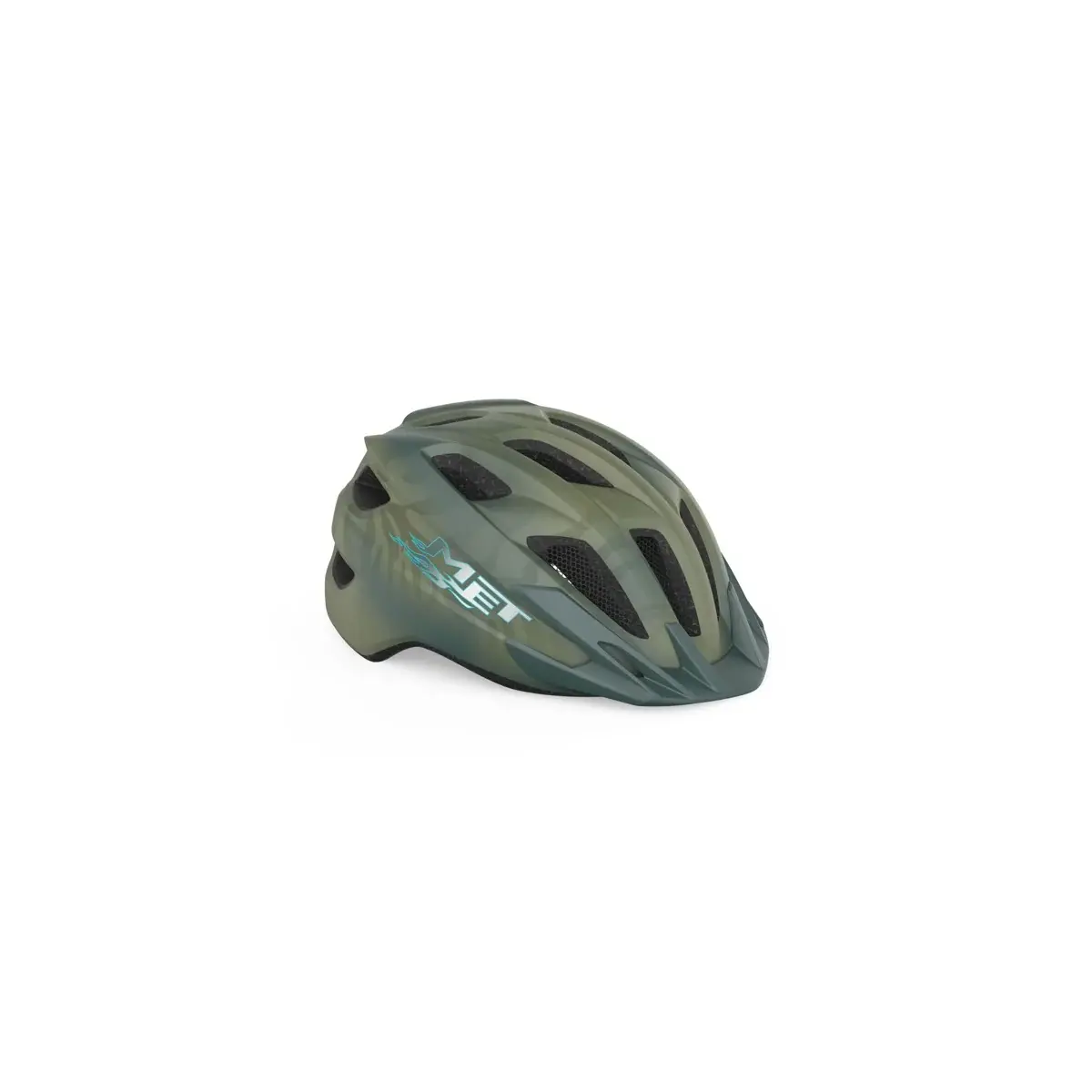 Kask rowerowy dla dzieci MET Crackerjack zielony 52-57cm