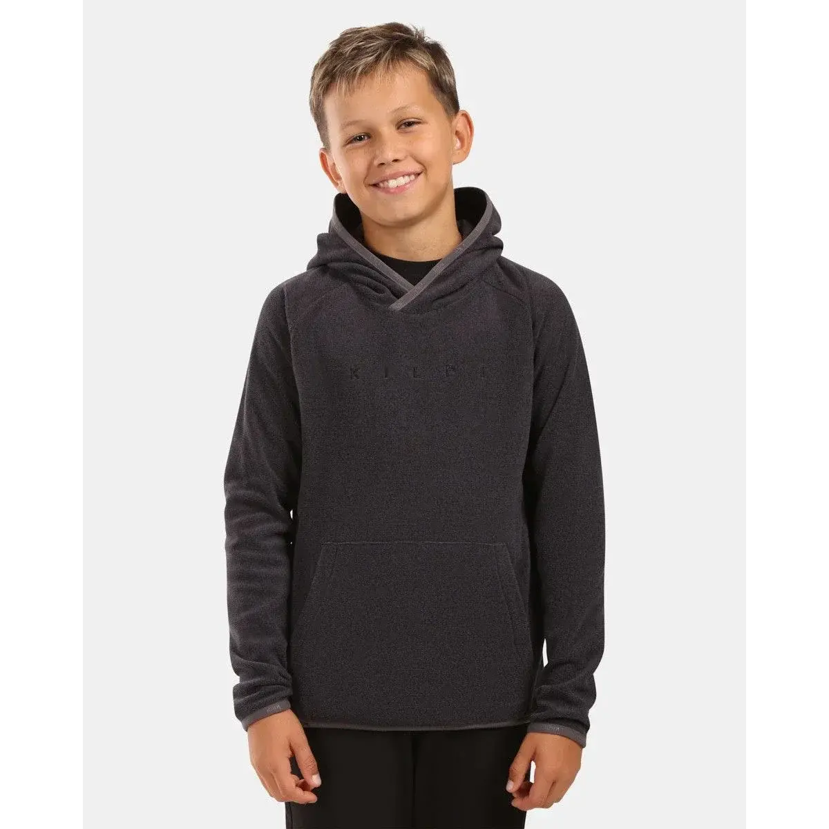 Kilpi Bluza polarowa dla dzieci Kilpi FLOND-JB czarny