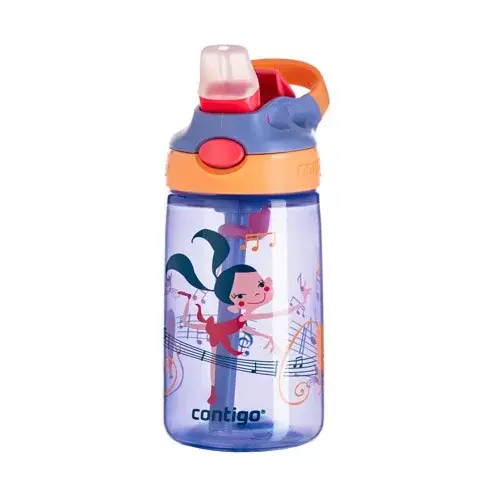 Contigo Butelka dziecięca Contigo Autospout James (ok. 420 ml) niebieski z tancerką