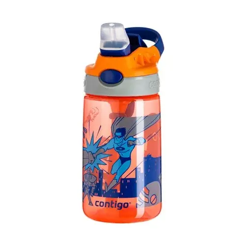 Contigo Butelka dziecięca Contigo Autospout James (ok. 420 ml) pomarańczowy z bohaterami