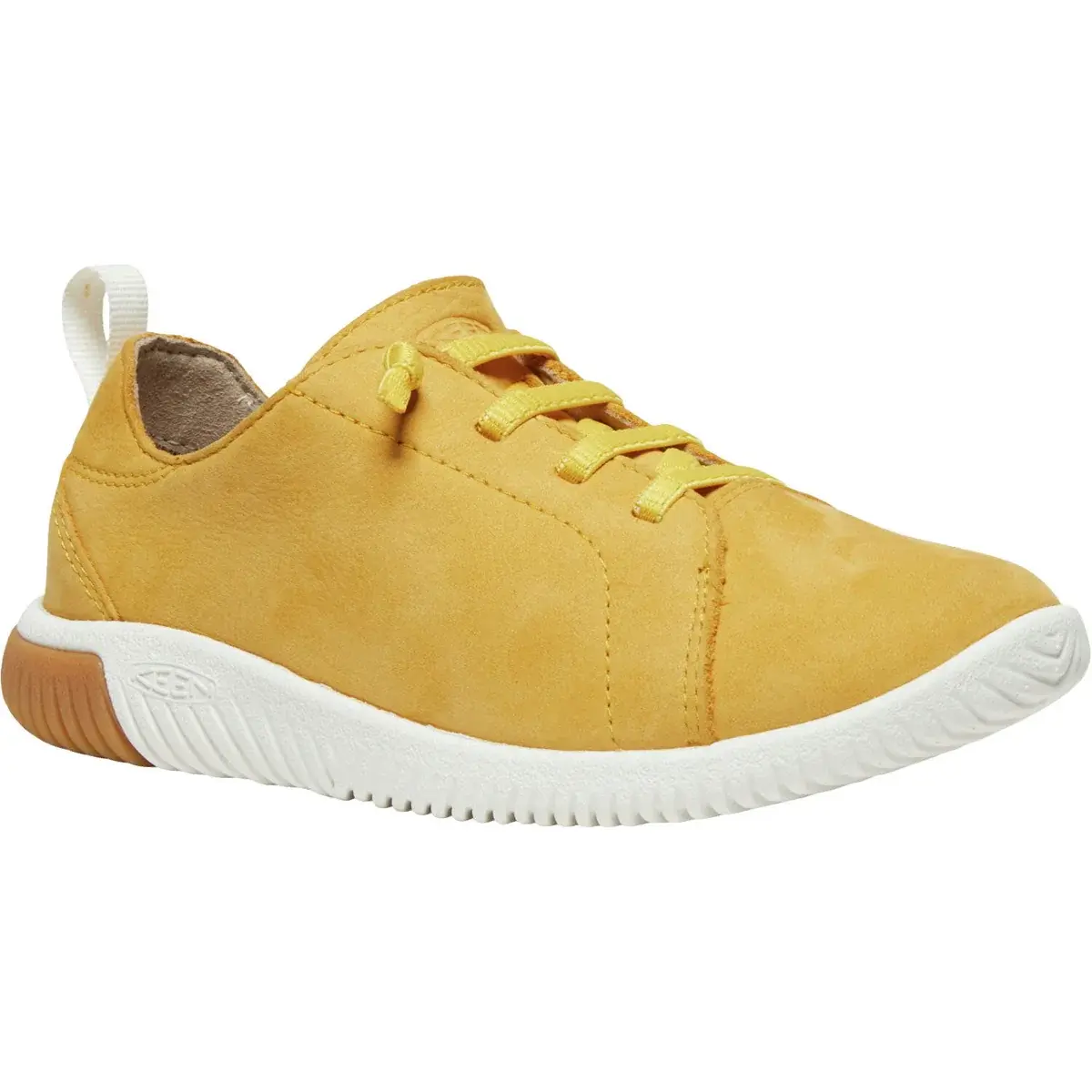KEEN Buty barefoot dziecięce KEEN KNX Lace Children/Youth daffodil/star white