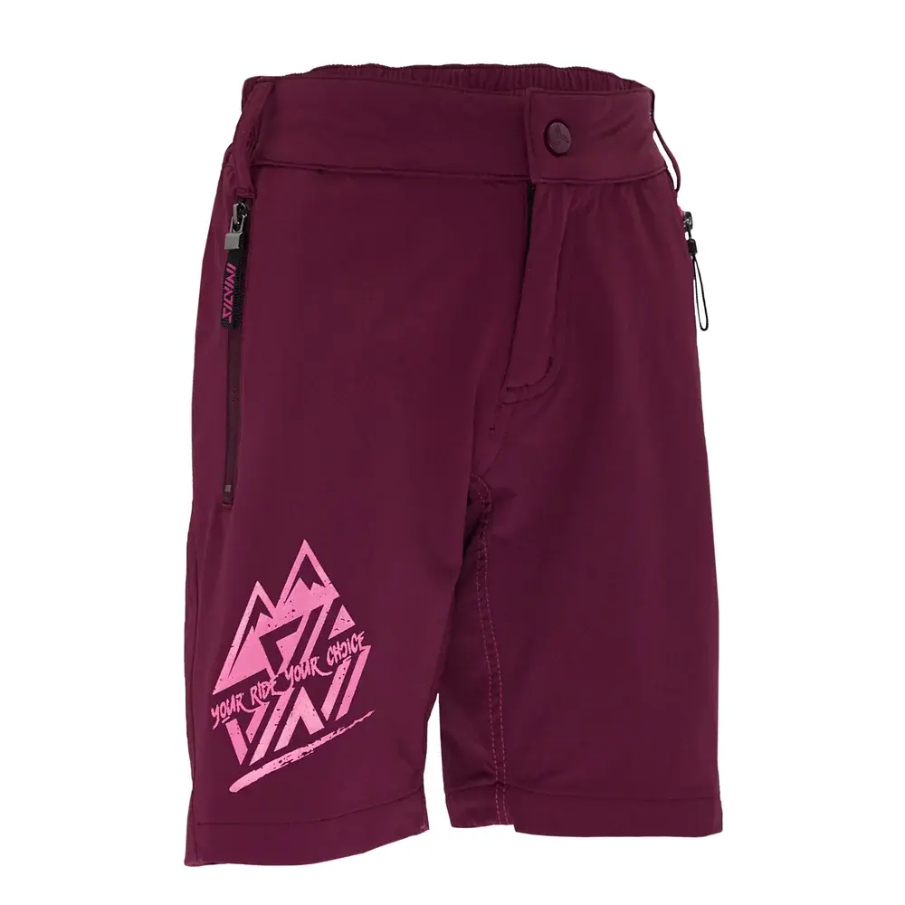 Silvini Spodenki rowerowe dla dzieci Silvini Acri CP2288 plum
