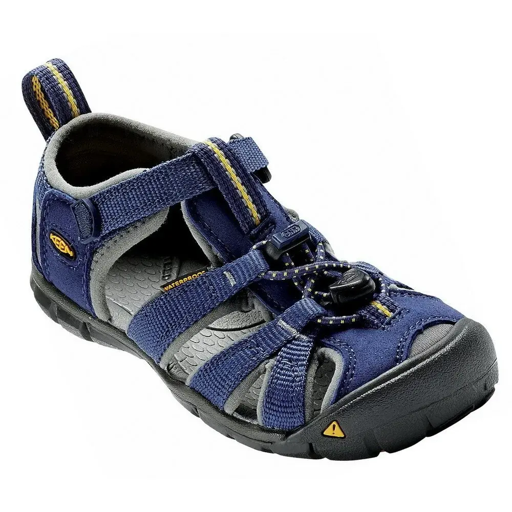 KEEN Sandały hybrydowe dziecięce KEEN Seacamp II CNX Children blue depths/gargoyle