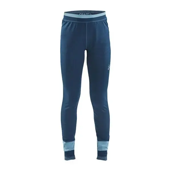 Craft Legginsy termoaktywne dla dzieci Craft Fuseknit Comfort ciemnoniebieski