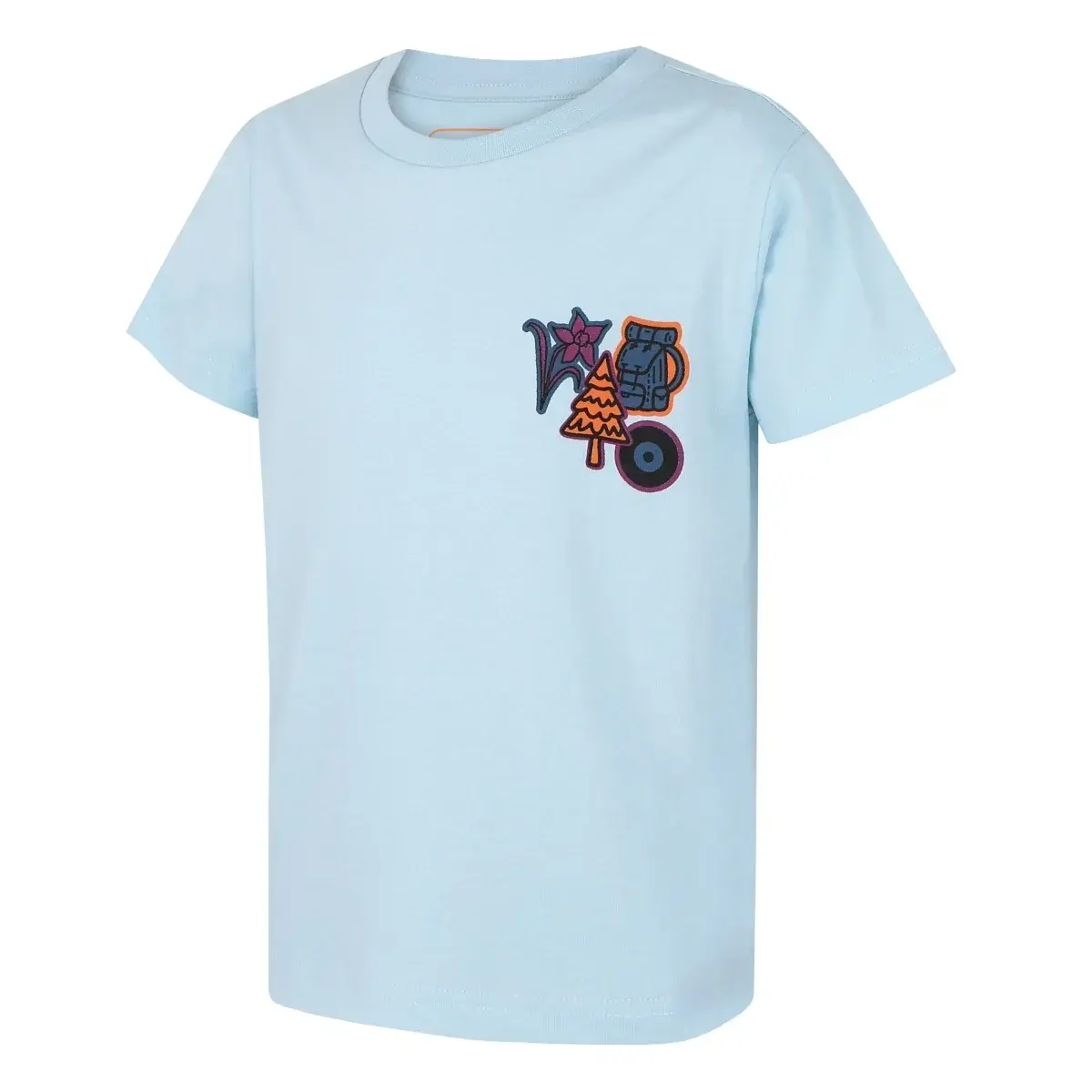 Husky Koszulka dla dzieci Husky Tee Patch K light blue