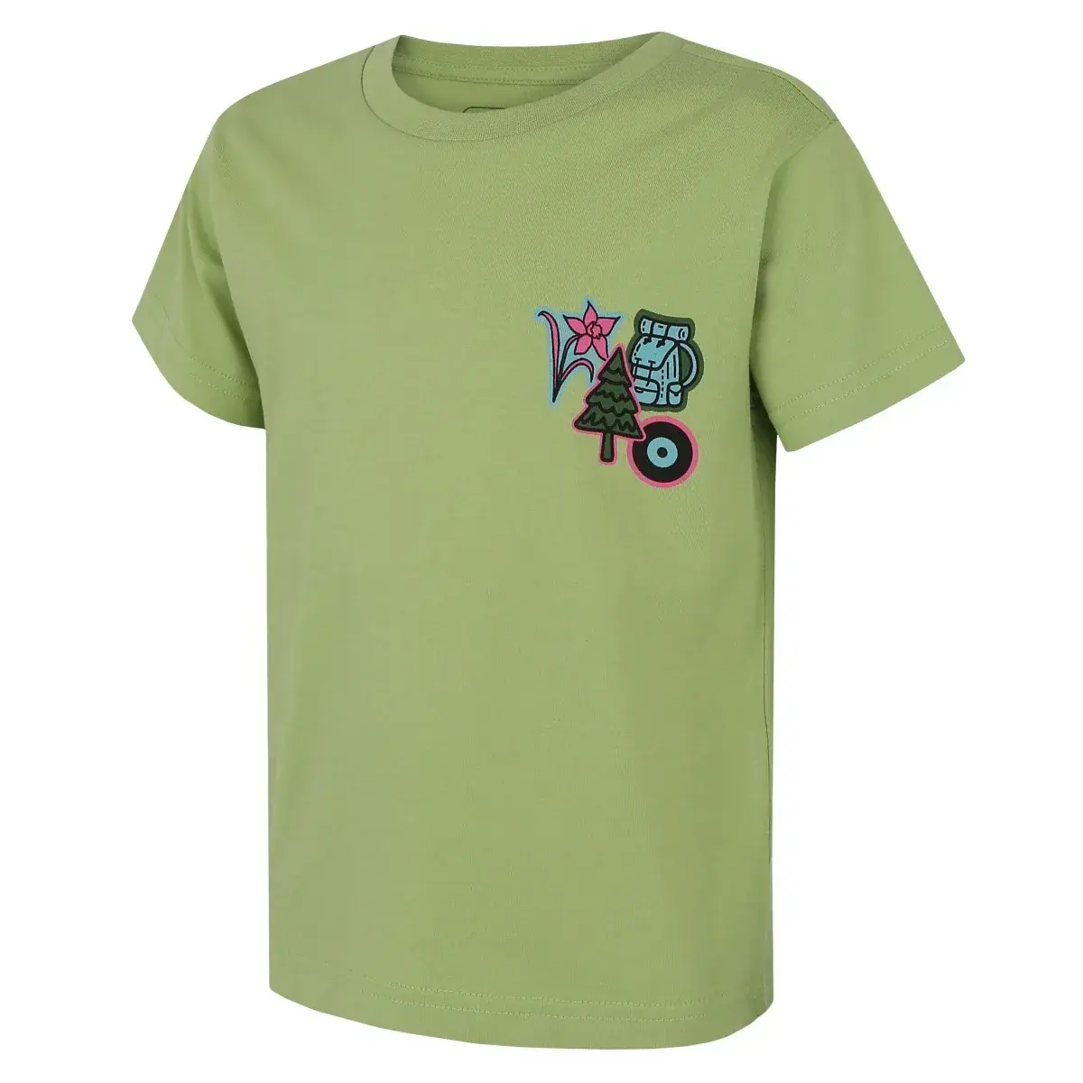 Husky Koszulka dla dzieci Husky Tee Patch K light green