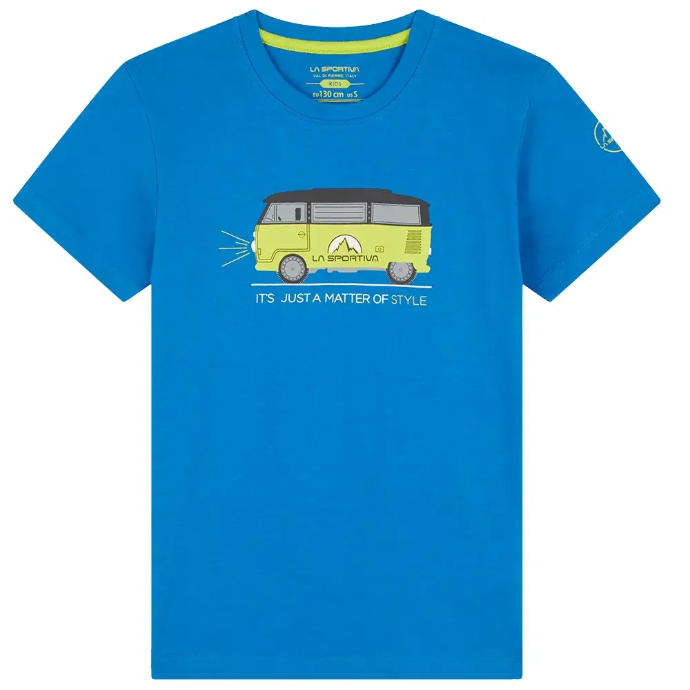 La Sportiva Koszulka dla dzieci La Sportiva VAN T-SHIRT electric blue