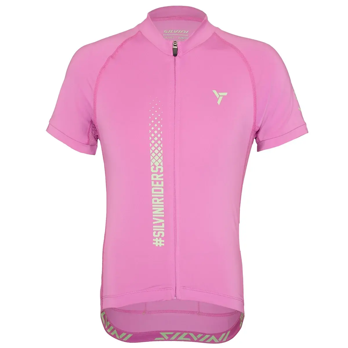 Silvini Koszulka rowerowa dla dzieci Silvini CD2432 Mazzani blush-green