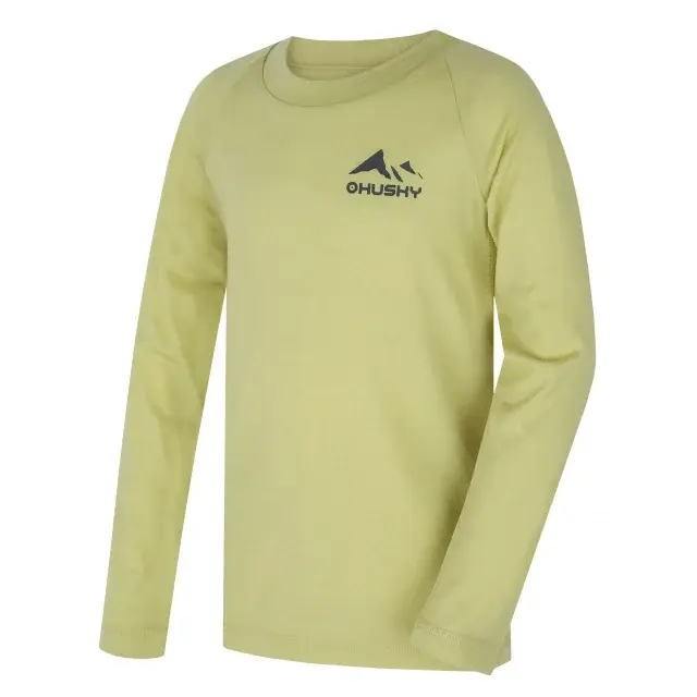 Husky Zestaw merino dla dzieci Husky MERBO K light green, rozmiar