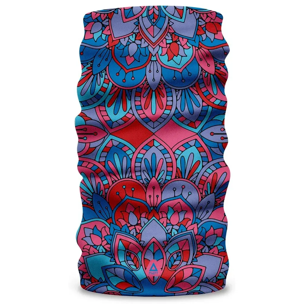 MATT Komin dziecięcy MATT Kids Scarf Coolmax Eco leavesk