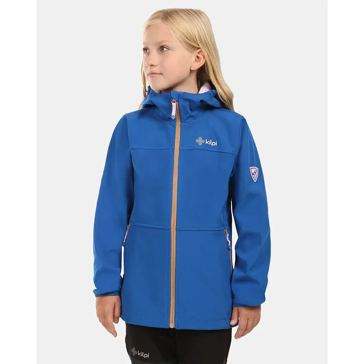 Kurtka softshellowa dziewczęca Kilpi RAVIA-J ciemnoniebieski