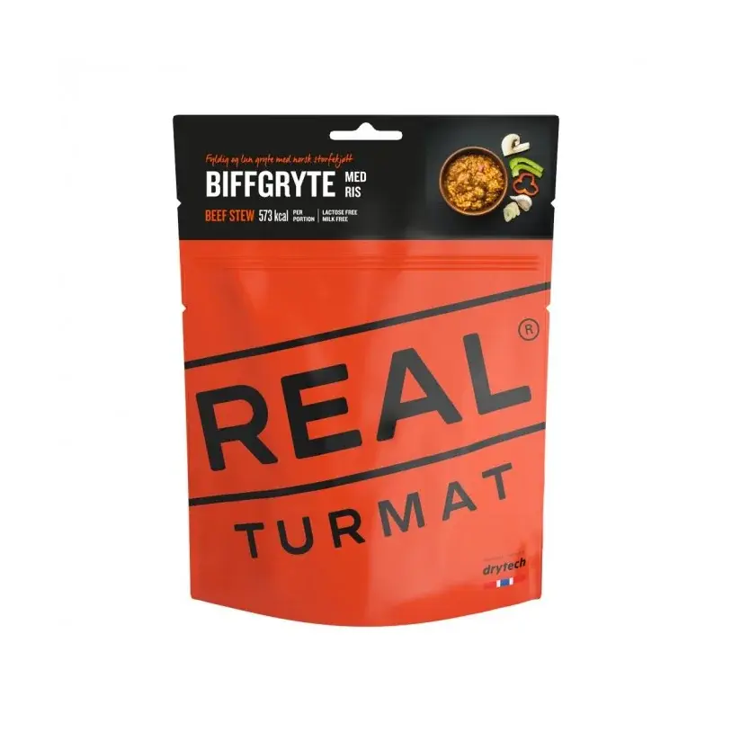 Duszona wołowina REAL Turmat 500 g