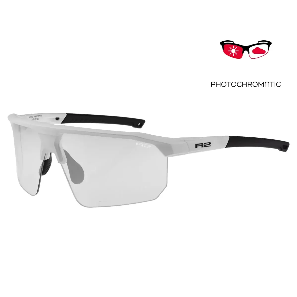 R2 Okulary przeciwsłoneczne sportowe fotochromowe R2 SPEEDSTER AT043H