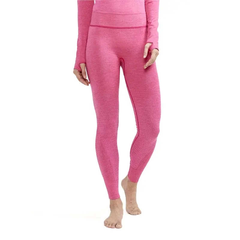 Craft Legginsy termoaktywne Craft CORE Dry Active Comfort różowy