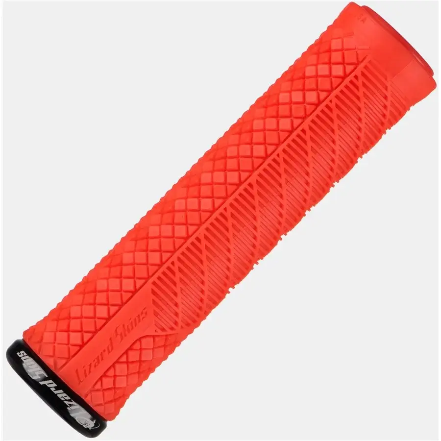 Lizard Skins Chwyty rowerowe Lizard Skins Lock-On Charger Evo Fire red