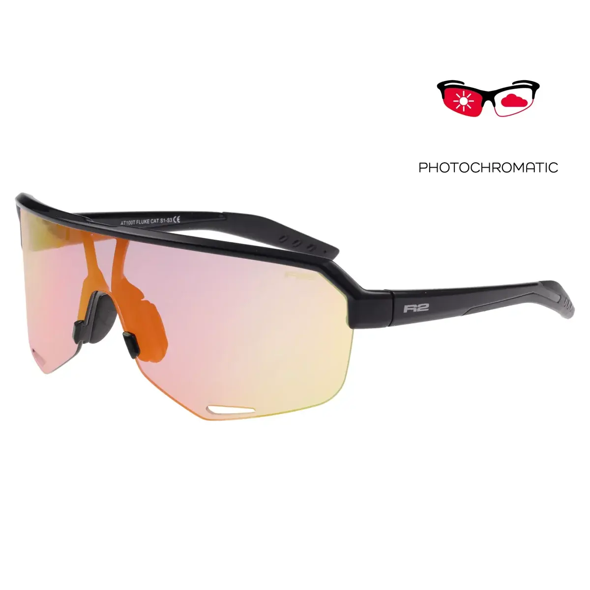 R2 Okulary przeciwsłoneczne sportowe HD R2 FLUKE AT100T