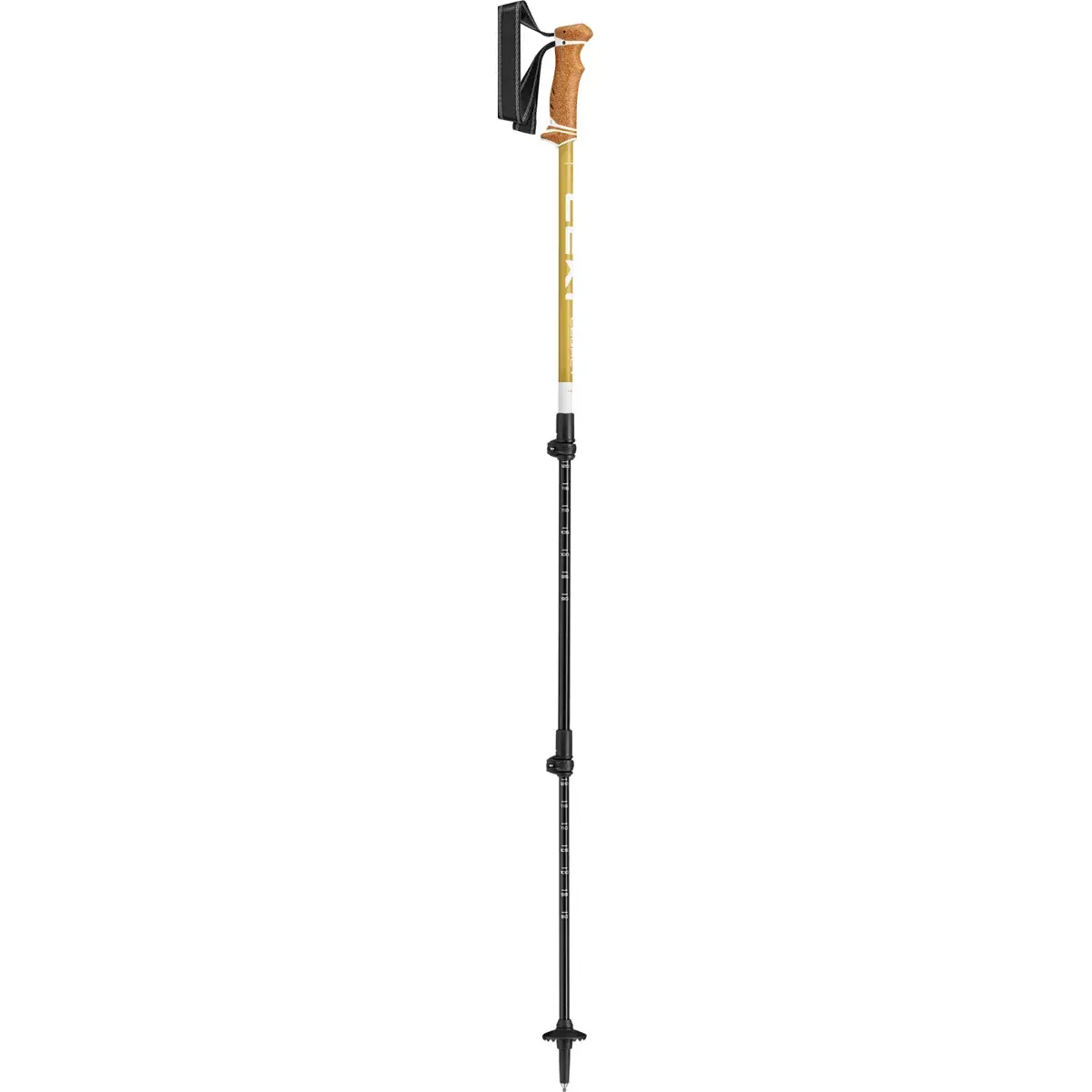 Leki Kijki Leki Legacy Lite, white-goldbrown, 90-125cm