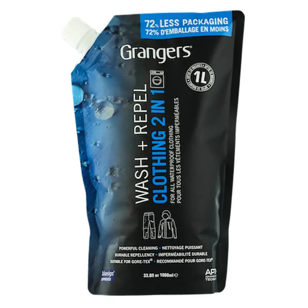 Grangers Impregnat Grangers Wash + Repel Clothing 2 in 1 1L Pouch